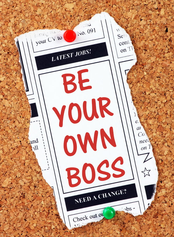 Be your own boss, Self employed, sole trader, partnership in Bromley, Kent, London and nationwide